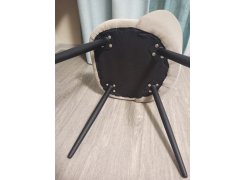 Стул на металлокаркасе Gabi gray / black фото покупателя 314