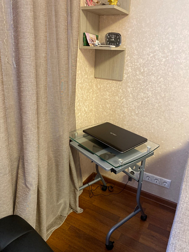 Компьютерный стол Riko black фото покупателя 11