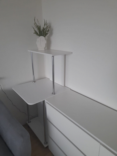 Компьютерный стол КСТ-12 белый  - Уцененный экземпляр фото покупателя 35