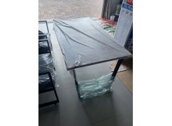 Стол Лота Лофт 140 25 мм черный матовый / бетон фото покупателя 42