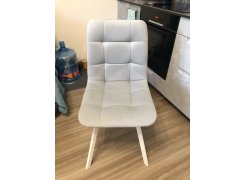 Стул на металлокаркасе Чилли светло-серый / черный фото покупателя 2