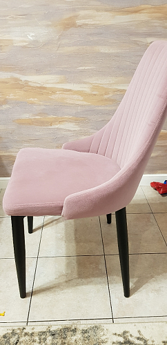 Стул на металлокаркасе Kora black / gray фото покупателя 166