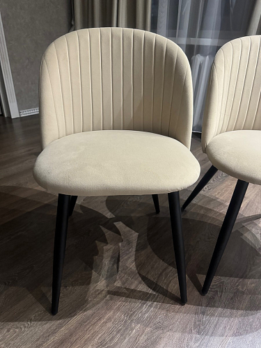 Стул на металлокаркасе Gabi gray / black фото покупателя 578