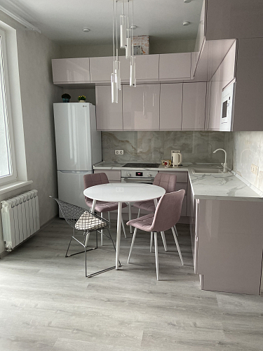 Стеклянный стол Анселм белый фото покупателя 26