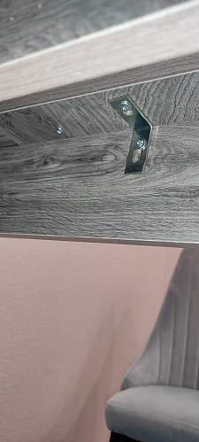 Стол Форли дуб велингтон / черный матовый фото покупателя 45