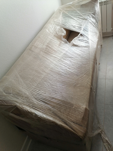 Кухонный диван Бриз правый коричневый велюр фото покупателя 9