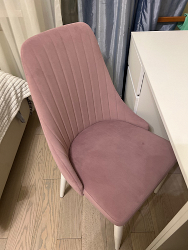 Стул на металлокаркасе Kora beige / black фото покупателя 201