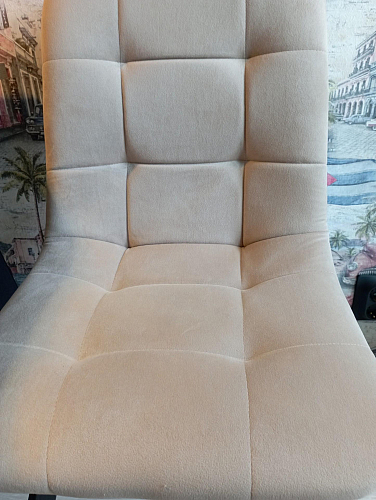 Стул на металлокаркасе Чилли К темно-серый (velutto 32) / черный фото покупателя 701