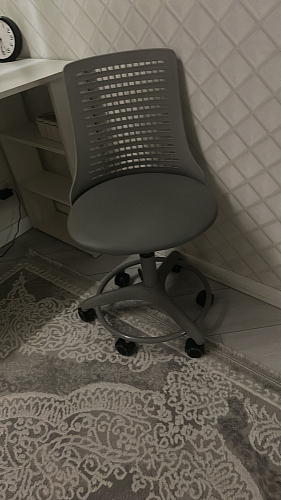 Компьютерное кресло Kiddy/Кидди бирюзовое ткань (сетка) фото покупателя 47