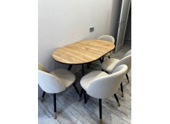 Стул на металлокаркасе Gabi 1 gray / black фото покупателя 554