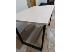 Стол Лота Лофт 120 25 мм сабия / черный матовый фото покупателя 441