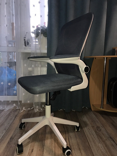 Компьютерное кресло Konfi gray / blue / white фото покупателя 303