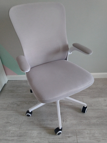 Компьютерное кресло Konfi gray / blue / white фото покупателя 285