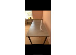 Деревянный стол Лота Лофт 120(160)х75 черный матовый / бетон светлый фото покупателя 631