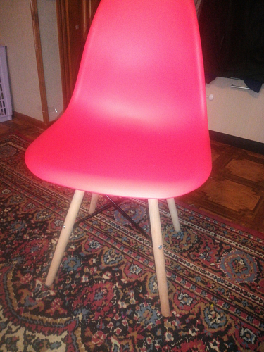 Пластиковый стул Eames PC-015 серый фото покупателя 138