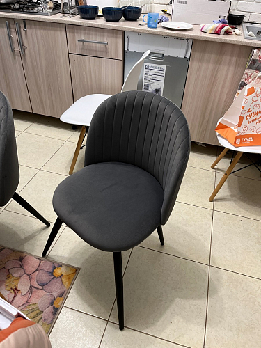 Стул на металлокаркасе Gabi wine red / black фото покупателя 563