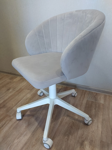 Компьютерное кресло Пард confetti silver серый / черный фото покупателя 44