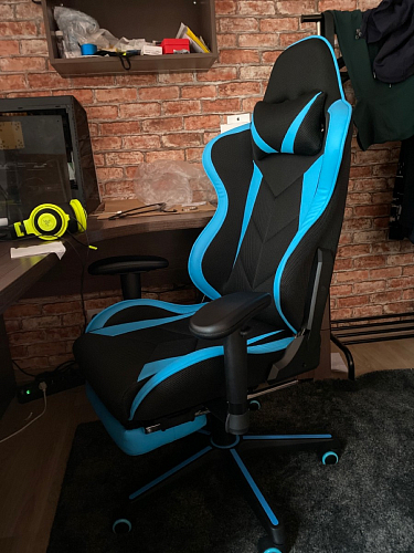 Компьютерное кресло Kano черное / красное фото покупателя 128