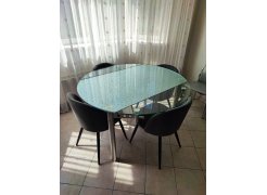 Стул на металлокаркасе Gabi 1 light purple / black фото покупателя 216