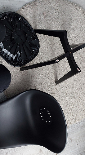 Деревянный стул Bonuss green / grey фото покупателя 35