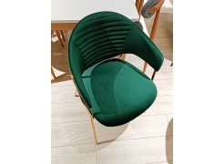 Стул на металлокаркасе Avatar синий из шоурума 2