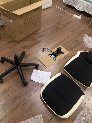 Компьютерное кресло Gamer черное / серое фото покупателя 56