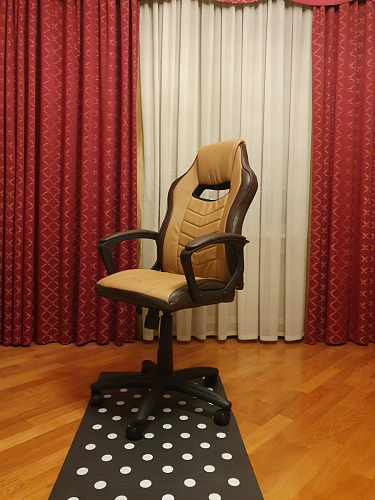 Компьютерное кресло Gamer черное / бежевое фото покупателя 125