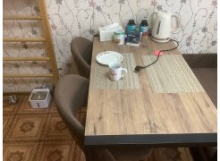 Стол Центавр дуб галифакс / черный матовый фото покупателя 44