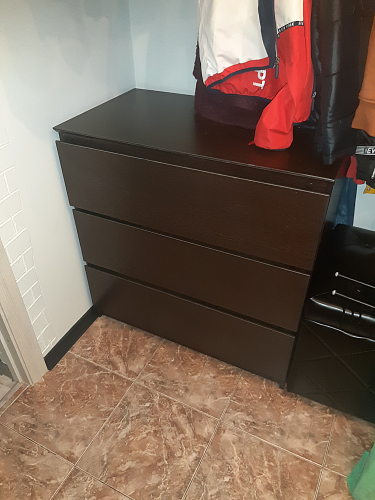 Комод Т-4р бетон / белый фото покупателя 31