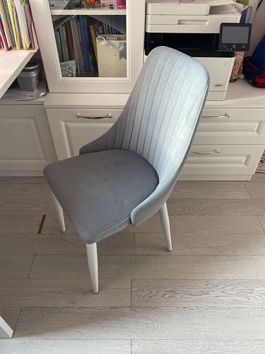 Стул на металлокаркасе Kora green / black фото покупателя 276