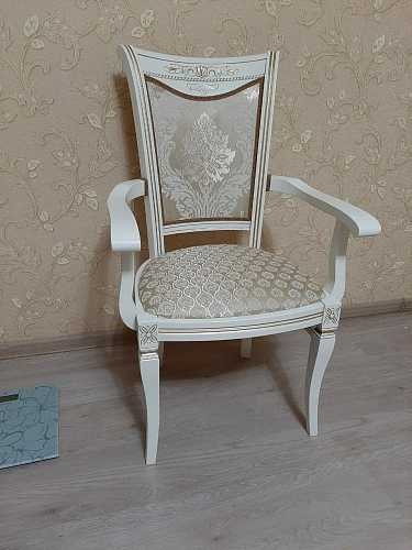 Кресло Mariano молочное / патина  фото покупателя 1