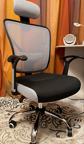 Компьютерное кресло Lody 1 серое / черное фото покупателя 4