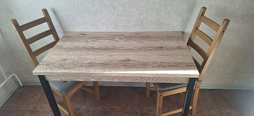 Стол Оригон навара / черный матовый фото покупателя 46