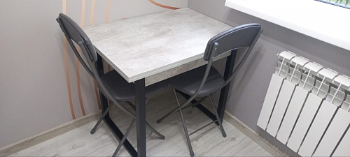 Стол Форли дуб рошелье / черный матовый фото покупателя 1