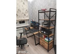 Стол Лота Лофт 120 25 мм сабия / черный матовый фото покупателя 63