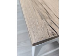 Письменный стол Леон Лофт дуб делано темный / черный матовый фото покупателя 34