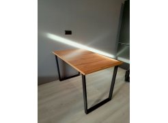 Стол Лота Лофт 140 25 мм юта / белый матовый фото покупателя 714