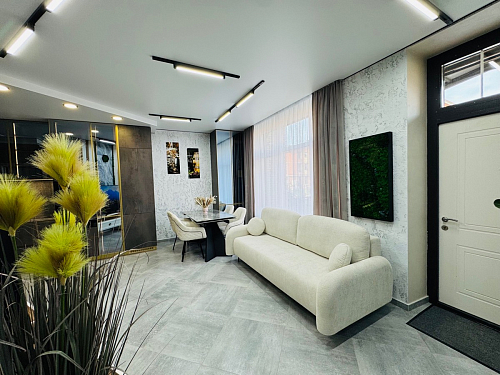 Керамический стол Ливи 140(200)х80х78 серый мрамор / черный фото покупателя 17