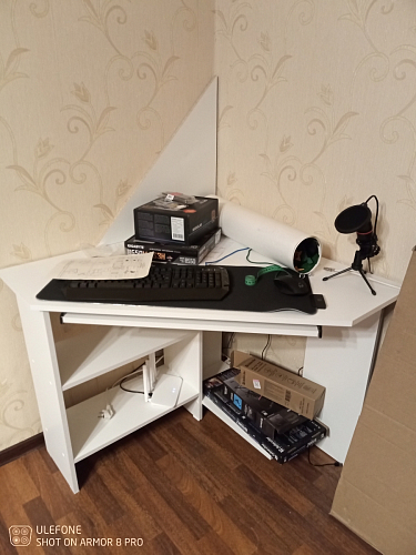 Компьютерный стол Джаз-29 венге фото покупателя 5