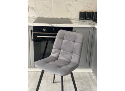 Стул на металлокаркасе Чилли светло-серый / черный фото покупателя 560