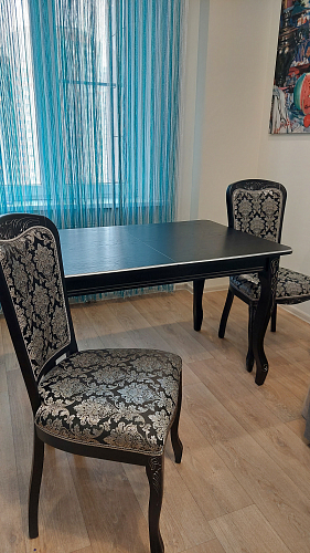 Стол Каллисто патина серебро фото покупателя 1