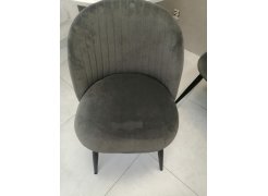 Стул на металлокаркасе Gabi 1 gray / black фото покупателя 383