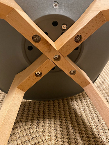 Деревянный стул Bonuss light gray / wood фото покупателя 83