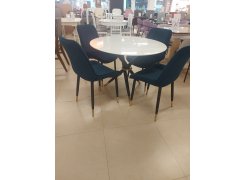 Стеклянный стол Rock 100х75 white / black из шоурума 1