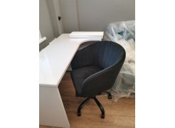 Компьютерное кресло Тибо confetti chocolate / белый фото покупателя 165