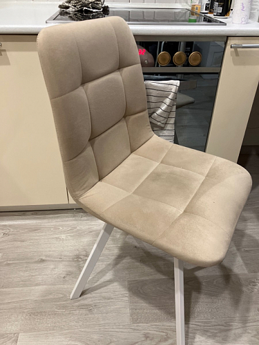 Комплект стульев Чилли 2 шт бежевый / черный фото покупателя 977