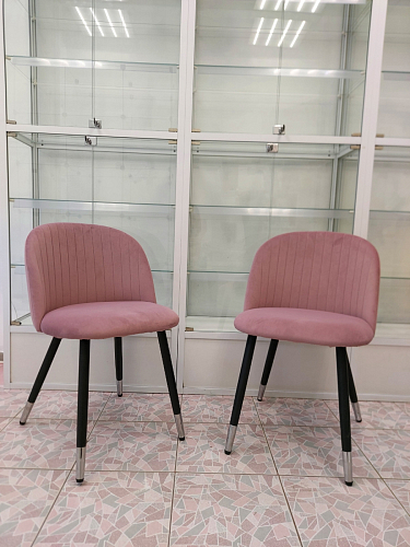 Стул на металлокаркасе Gabi latte / gold / black фото покупателя 93