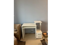 Компьютерный стол Джаз-24 левый белый фото покупателя 32