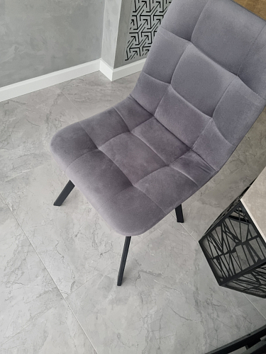 Стул на металлокаркасе Чилли бежевый / белый каркас фото покупателя 994