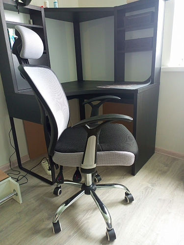 Компьютерное кресло Lody 1 серое / черное фото покупателя 13